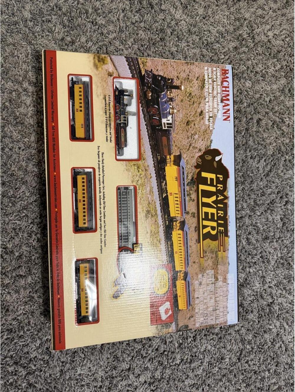 Mighty Max Prairie Flyer Train Set #modeltrain #prairie